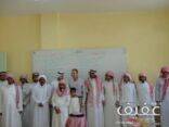طلاب التربية الخاصة من ثانوية الجزيرة في ضيافة كلية التربية للبنين