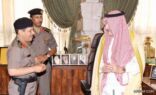 أمير الرياض يستقبل اللواء عبدالرحمن المقبل بعد تعيينه مديرا  للادارة العامة للمرور