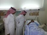 مدير عام  المستشفيات بوزارة الصحة الدكتور عبدالعزيز الغامدي يزور مستشفى عفيف ويتفقد أحوال المرضى