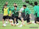 الأخضر يواصل تدريباته في الخبر استعداداً لخليجي 21 بالبحرين