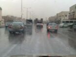 صور الامطار التي هطلت على مدينة الرياض مساء يوم السبت