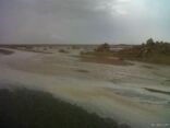 أمطار غزيره مصحوبه بزخات من البرد على غالبية بن زريبه شمال غرب محافظة عفيف