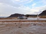 تغطية مصورة لأمطار القرى جنوب عفيف وجريان وادي ابو عشره واغلاق طريق المردمة عصر يوم الاثنين لعام 1343هـ