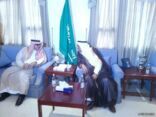 محافظ عفيف يستقبل مدير جامعة شقراء والوفد المرافق له