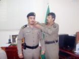 العقيد الشائقي قلد ابو نيان رتبته الجديده