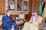 ولي العهد يتسلم رسالة من وزير الدفاع الروسي