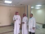 مدير مستشفى عفيف يشرف على المراحل النهائية للعيادات .. والإفتتاح قريب