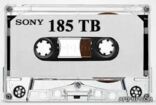 شريط مغناطيسي جديد بسعة 185 تيرابايت من سوني