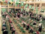 تغطية مصورة لأول يوم إختبارات بثانوية الجزيرة