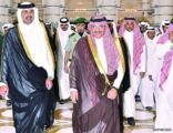 أمير دولة قطر يستقبل الأمير محمد بن نايف