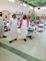 بالصور «النفيعـي» يتفقد سير الاختبارات بمدرسة بديدة وبدائع العضيان