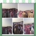 جمع غفير يشيع جنازة الشهيد ناصر بن خالد العطاوي بمحافظة عفيف