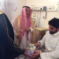 محافظ عفيف ولجنة اصدقاء المرضى يشاركون منوّمي مستشفى عفيف فرحة العيد