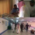 محافظ عفيف يعايد المرضى بمستشفى عفيف العام
