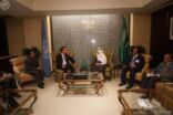 “الجبير” يلتقي رئيس الائتلاف الوطني السوري