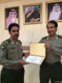 مدير جوازات عفيف يشكر الرقيب أول منصور العتيبي
