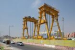بالصور.. بدء العمل بتركيب الجسور في المسار الرابع بـ”قطار الرياض”