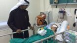 “متعب بن عبدالله” يوجه بنقل لاعب كرة تعرض لحادث مروري لمستشفى “الحرس” بالرياض