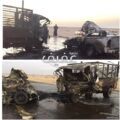 تفحم شخصين في حادث تصادم مروع على طريق عفيف – مهد الذهب