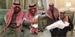 بالصور.. خادم الحرمين يحتفل بحفيد ولي العهد