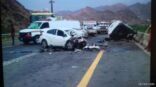 مقتل وإصابة 29 في حوادث مرورية خلال يوم بعسير