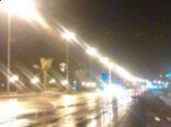 هطول أمطار صباح اليوم على محافظة عفيف