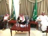 محافظ عفيف يستقبل المبايعين لصاحب السمو الملكي الامير محمد بن سلمان بن عبدالعزيز ولياً للعهد