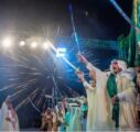 أمير القصيم ونائبه يحتفلان مع الأهالي بعيد الفطر المبارك