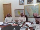 اجتماع في محافظة عفيف لمناقشة المشاريع المتعثرة