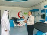 مدير مستشفى عفيف في زيارة لجمعية ” عناية ”