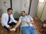 حملة التبرع بالدم الاولي بالمعهد المهني الصناعي بعفيف