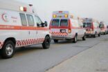 الرياض: مصابون في حـادث مروري يعتدون على فرقة تابعة للهلال الأحمر وصلت لإسعافهم