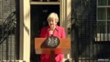 تيريزا ماي تعلن استقالتها من رئاسة وزراء بريطانيا