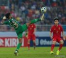 بالفيديو.. الأخضر ينتصر على تايلاند بهدف الحمدان ويتأهل الى نصف النهائي