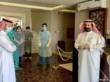 محافظ عفيف الاستاذ : سعد بن معمر  يشيد بالجهود الصحية للحد من انتشار فيروس كورونا بالمحافظة