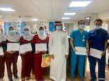 الشعلاني يكرم أبطال الصحة المشاركين المتميزين بمستشفى عفيف