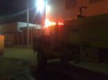 السيطره على حريق بمستودع للأواني المنزلية بعفيف "صور"