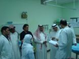 مدير عام الشؤون الصحيه بمنطقة الرياض يقوم بزياره تفقديه لمستشفى الخاصره العام