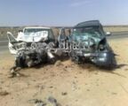 وفاة واصابة خمسة في حادث مروري على طريق عفيف – البجادية "بالصور"