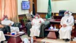محافظ عفيف يستقبل لجنة تقييم برنامج المدن الصحية بمنطقة الرياض
