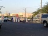 حادث تصادم أمام مبنى محافظة عفيف ومراهق كاد ان يتسبب في حادث آخر