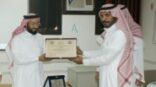 ختام برامج و تكريم مصادر تعلم ثانوية الجزيرة بحضو مساعد مدير التربية و التعليم