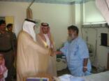 لجنة اصدقاء المرضى تزور مستشفى عفيف وتقدم هدية العيد لهم