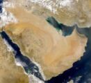 تأثر الروية الأفقية بالعوالق الترابية على مناطق شمال شرق وشرق المملكة