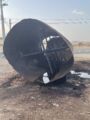 “مدني عفيف” يحيل حادثة انفجار صهريج بنزين للجهات الأمنية