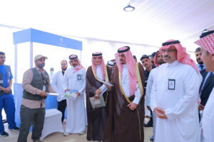 محافظ عفيف يتفقد مقر ضيافة حجاج بيت الله الحرام بمركز الحوميات