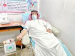 “ابن معمر ” يدشن انطلاقة حملة التبرع بالدم بعفيف