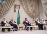 سمو ولي العهد يستقبل أصحاب السمو الأمراء والفضيلة العلماء والمعالي وجمعًا من المواطنين