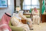 أمير منطقة الرياض يستقبل نائب وزير النقل والخدمات اللوجستية لشؤون الطرق