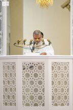 الشيخ علي الحذيفي في خطبة عرفة: الحج فريضة تتجلى فيها مظاهر التعارف والتآلف والتعاون والتكافل بين أهل الإسلام